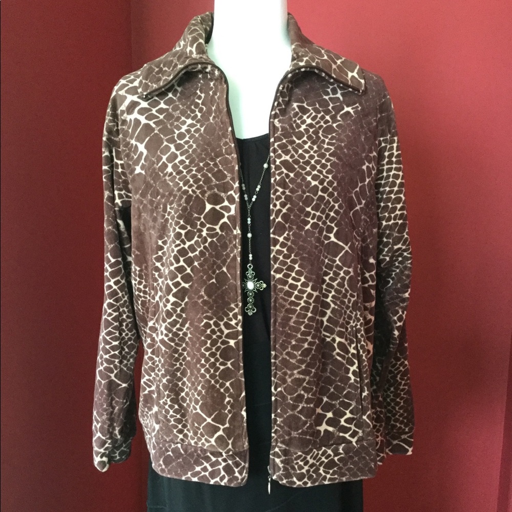 Jane Ashley Zip Up Jacket